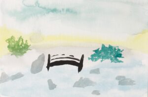 Karsten Lund, Japanese garden Hyde Park, July 16, 2018