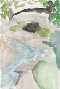 Karsten Lund, Japanese garden Hyde Park, July 16, 2018