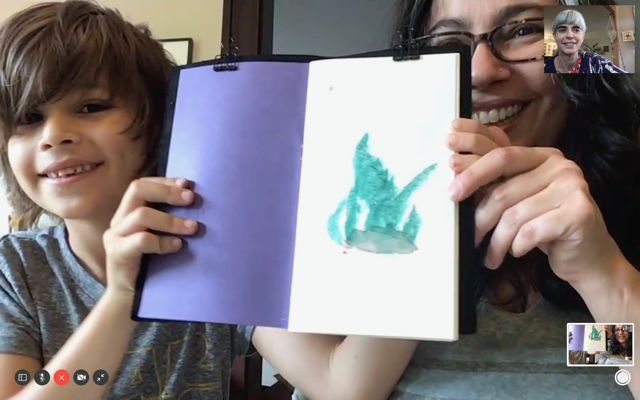 Portrait of Robin Beth Schaer and Faro