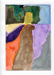 Heather Mekkleson and Zea, in person remote Horner Park, July 14, 2020