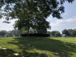 Calvary Cemetery Evanston, August 19, 2021