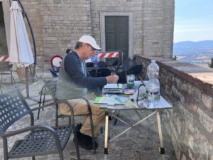 Monte Castello di Vibio Italy, June 18, 2022