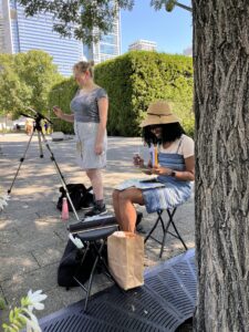 Lurie Garden, Chicago, August 27, 2022